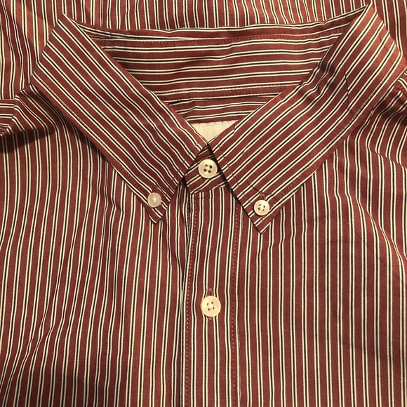 American Eagle long-sleeve stripe button-up shirt - Picture 4 of 6